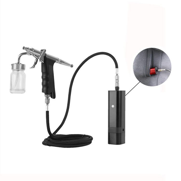 Auto Cordless Airbrush Make Up Kit with Side Feed Cup