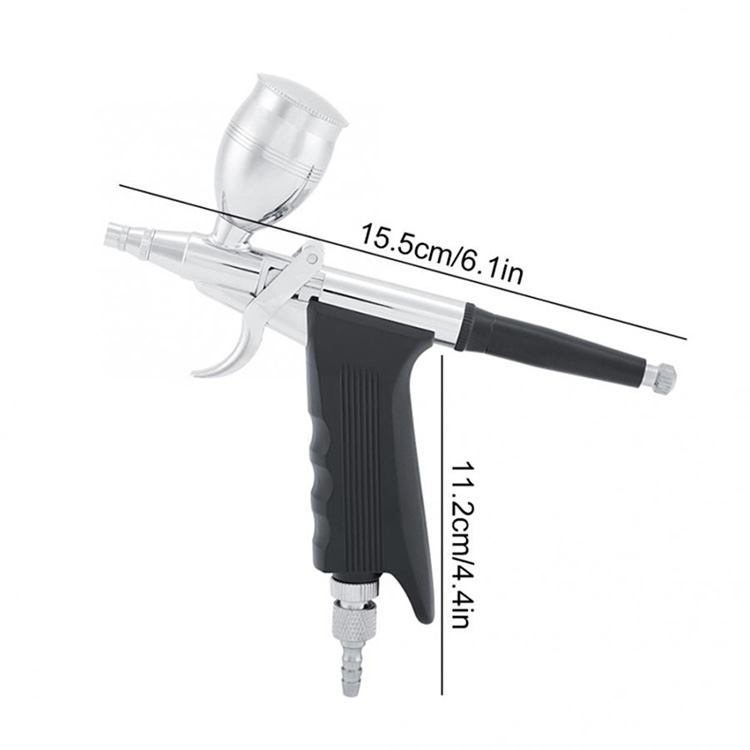 Professional Hopper Double Action Airbrush
